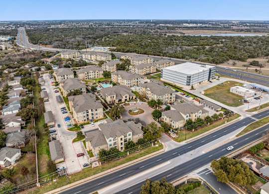 Drone View at The Royce at 8100, Texas, 78729