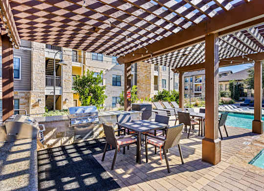 Grill Station at The Royce at 8100, Austin, Texas