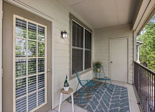 Balcony And Patio at Bridge at Canyon Creek, Austin, Texas
