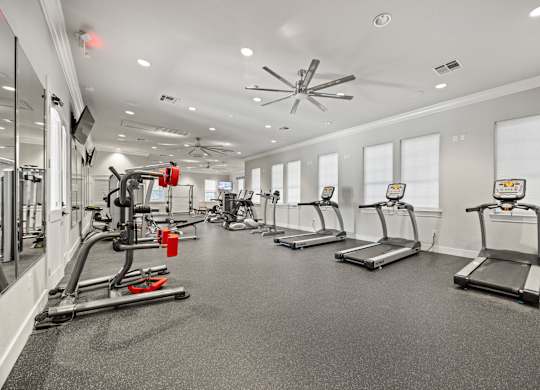 Cardio Machines at Bridge at Canyon Creek, Austin, 78726