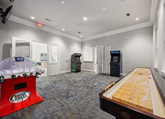 Game Room at Bridge at Canyon Creek, Austin, Texas