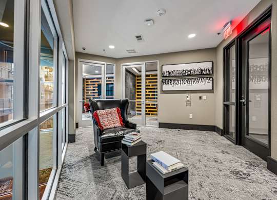 Reading Room at Bridge at Henley, Austin