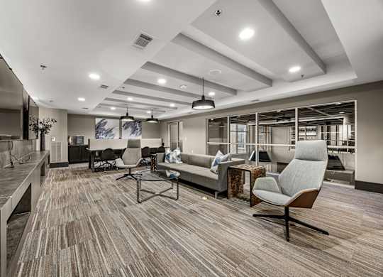 Lounge Area at Bridge at Henley, Texas, 78741