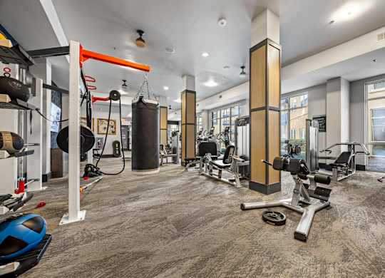 Gym at Bridge at Henley, Austin