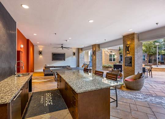 Entertainment Lounge at Bridge at Henley, Austin, 78741