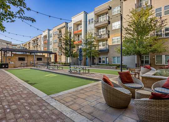 Outdoor Patio at Bridge at Henley, Austin, 78741