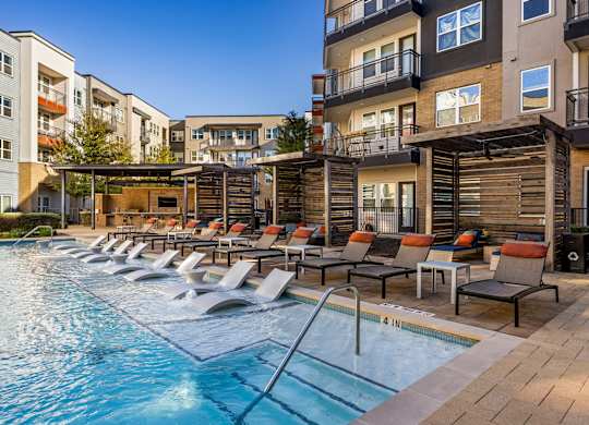 Pool With Sundecks at Bridge at Henley, Austin, Texas