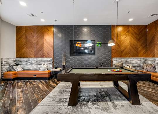 Pool Table at Bridge at Henley, Austin, TX