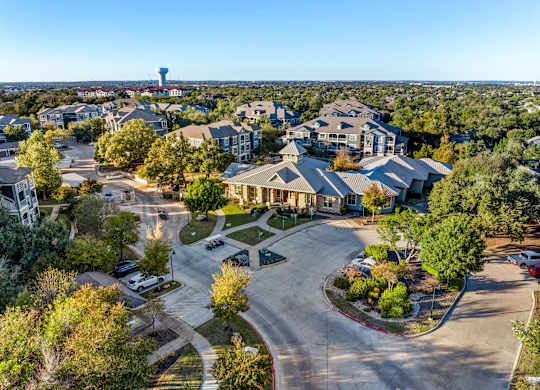 Aerial Community View at Bridge at Indigo, Texas