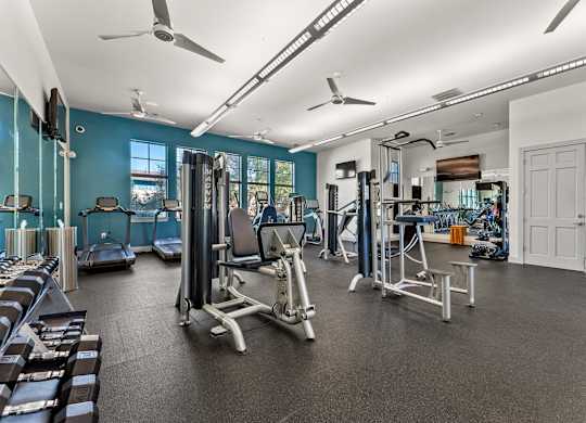 Gym at Bridge at Indigo, Texas, 78717