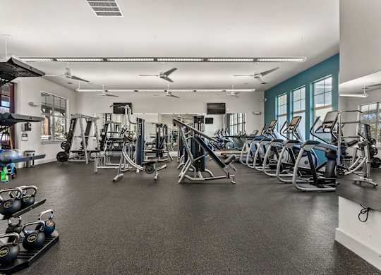 Cardio Machines at Bridge at Indigo, Austin, Texas