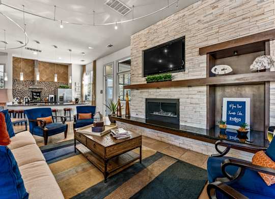 Firepit Lounge at Bridge at Indigo, Austin, TX