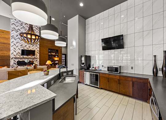 Modern Kitchen at Bridge at Southpark Meadows, Austin, Texas