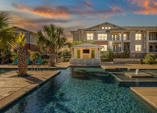 Large Pool at Bridge at Southpark Meadows, Austin