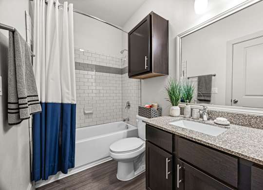 Bathroom With Bathtub at The James on South First, Austin, TX, 78748