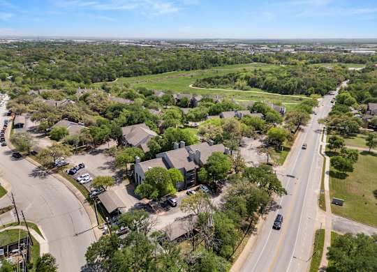 Drone View at Montecito, Texas, 78741