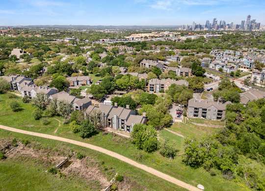 A bird's eye view at Montecito, Texas, 78741