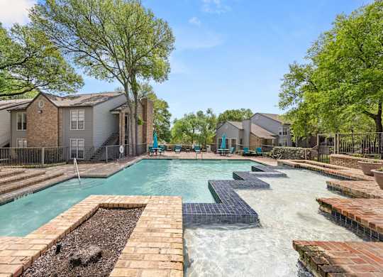 Pool With Sundecks at Montecito, Austin, Texas