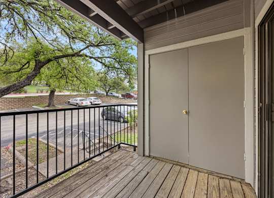 Private Balcony at Montecito, Texas, 78741
