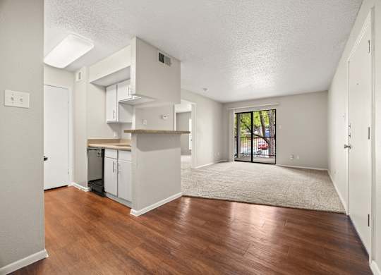 Unfurnished Living Area at Montecito, Austin, TX