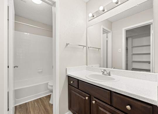 Bathroom With Bathtub at Montecito, Austin