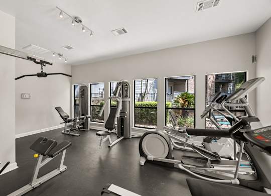 Modern Fitness Center at Montecito, Austin