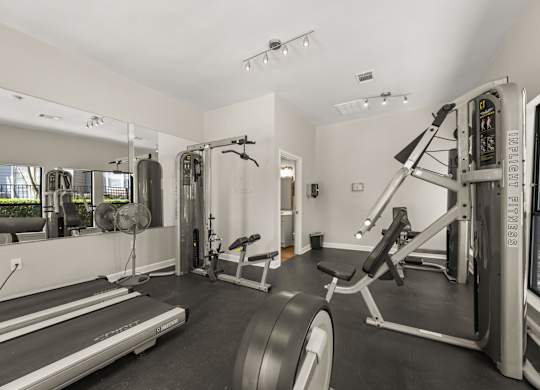 Large Fitness Center at Montecito, Texas, 78741