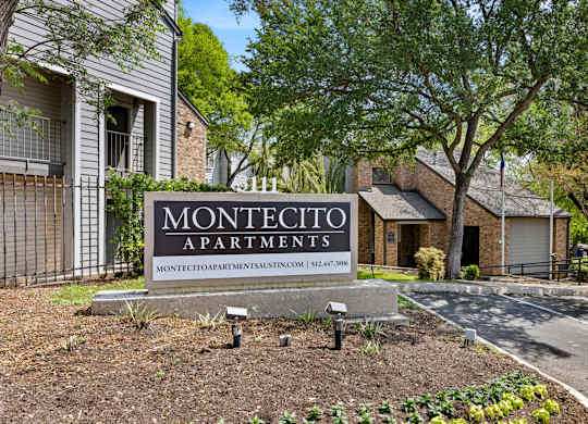 Property Signage at Montecito, Texas, 78741