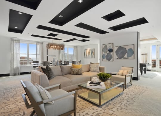 a living room
