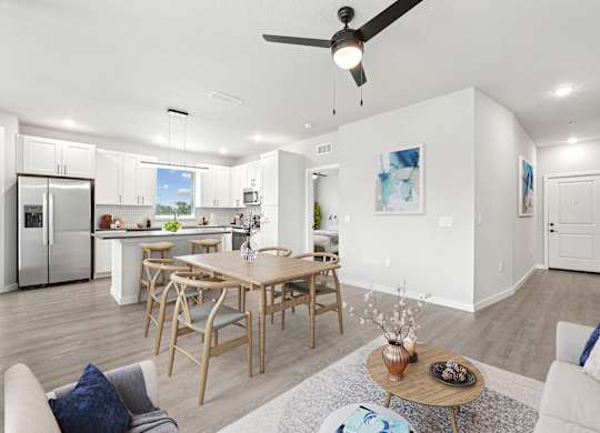 Model apartment home at The Crossing at Palm Aire