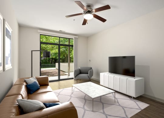7001 Arlington Living Room