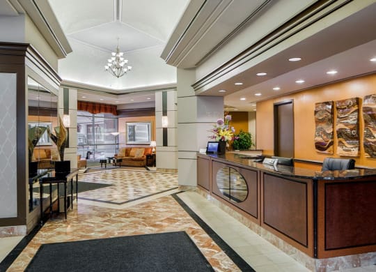 The Metropolitan concierge desk Maryland