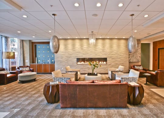 Interior-Interior Lobby View of The Asher Apartments at The Asher, Alexandria