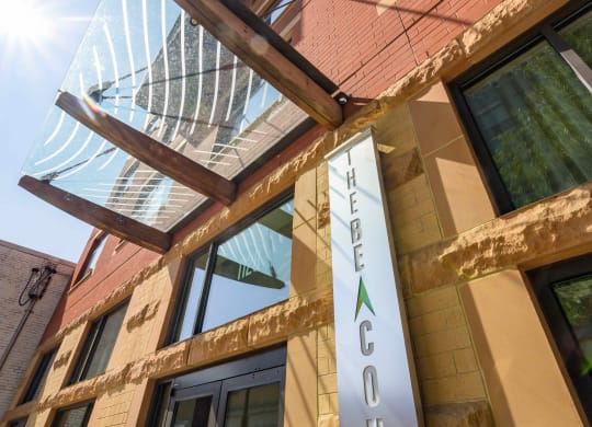the building in which the hotel is located