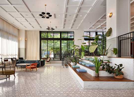 Beckert's Park lobby