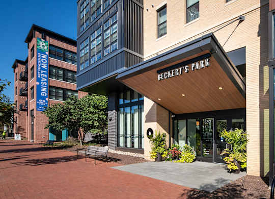 Beckert's Park Building Entrance