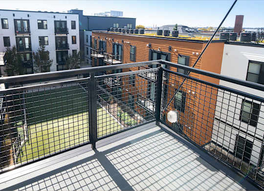Apartment balcony