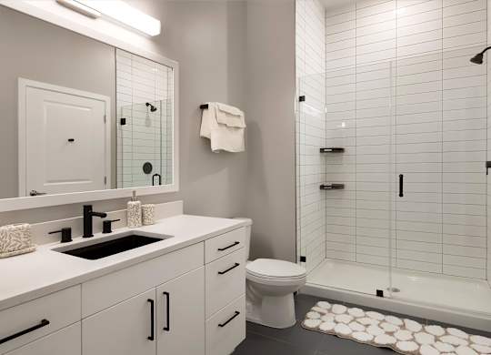 Bathroom with shower
