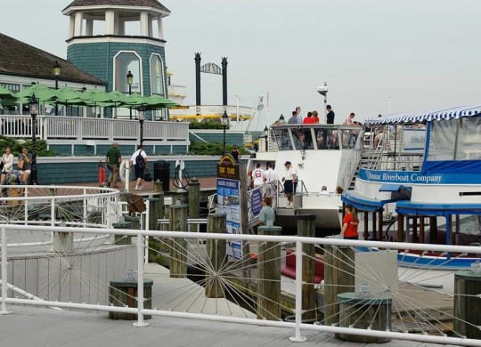A boat named
