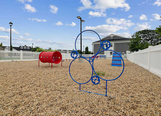 On-site dog park