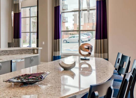 Resident lounge kitchen