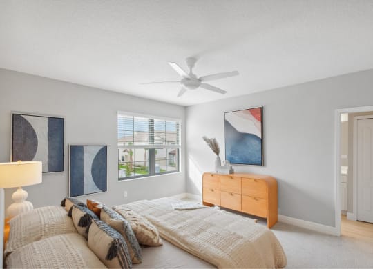 King Size Bedroom at Fiore Townhomes, Florida, 34275