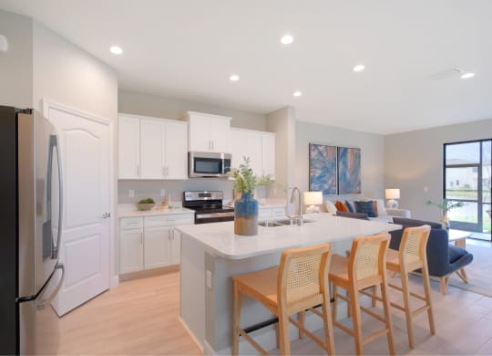 Kitchen at Fiore Townhomes, Florida, 34275