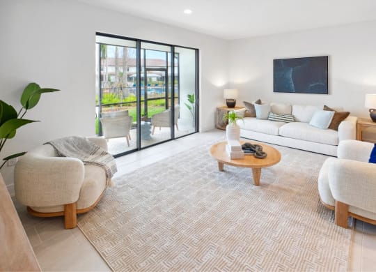 Living Room at Fiore Townhomes, Florida, 34275