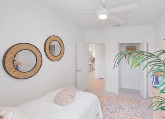 Bedroom View at Fiore Townhomes, Venice, Florida
