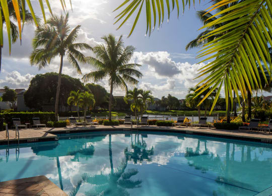 Resort-style pool