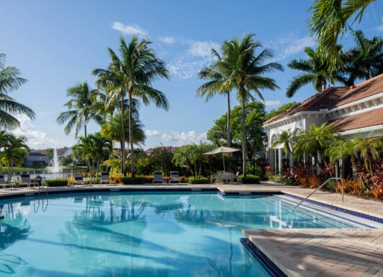 Resort-style pool
