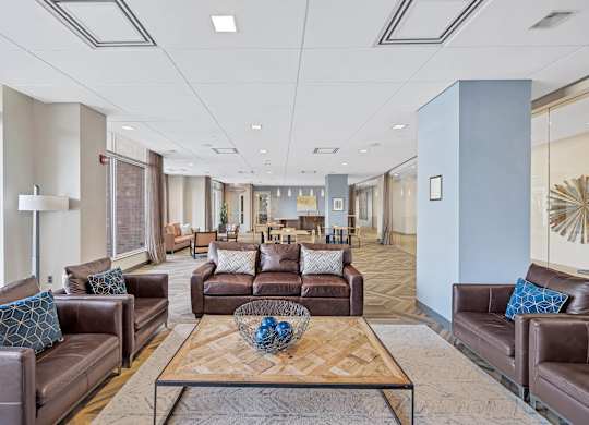 Resident Lounge at Prosperity Flats.