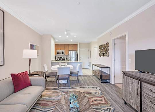 Apartment Interior at Prosperity Flats.