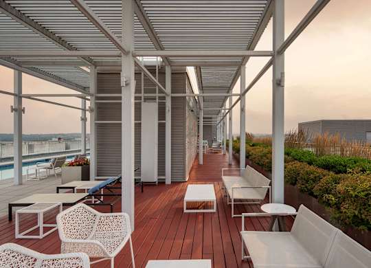 Community Rooftop Seating